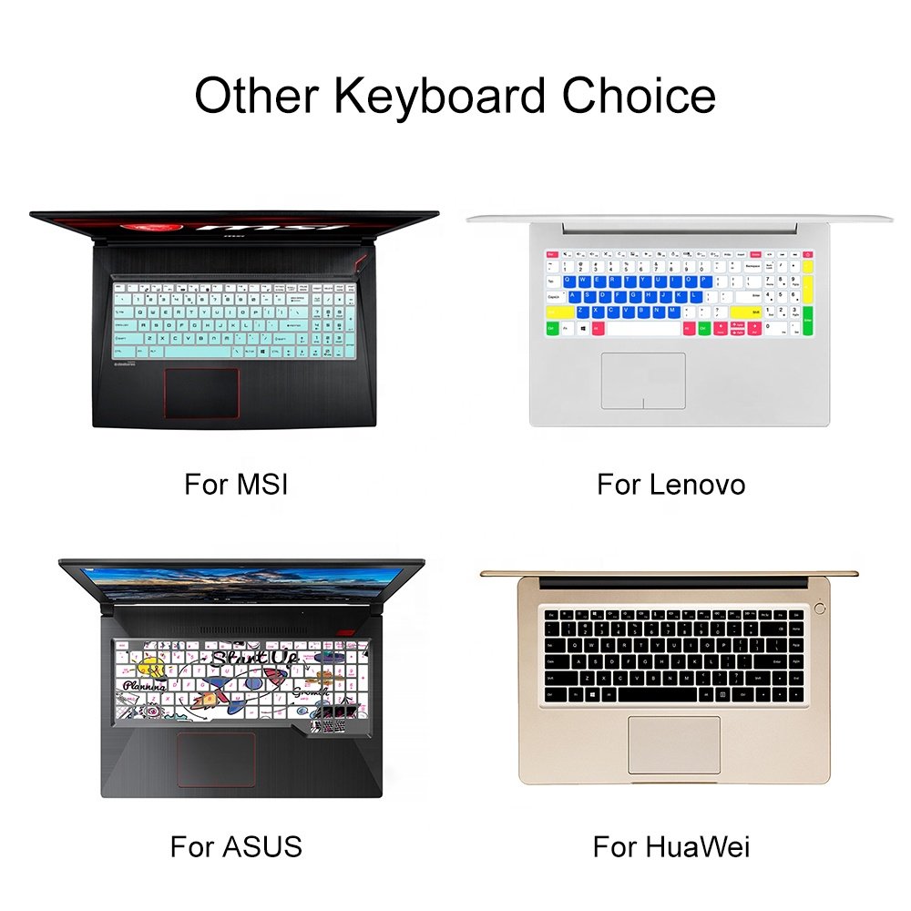 Unique Gift Ideas Durable Serato DJ shortcuts keyboard skin ODM Functional Silicone Keypad Covers For Mac computer and laptop
