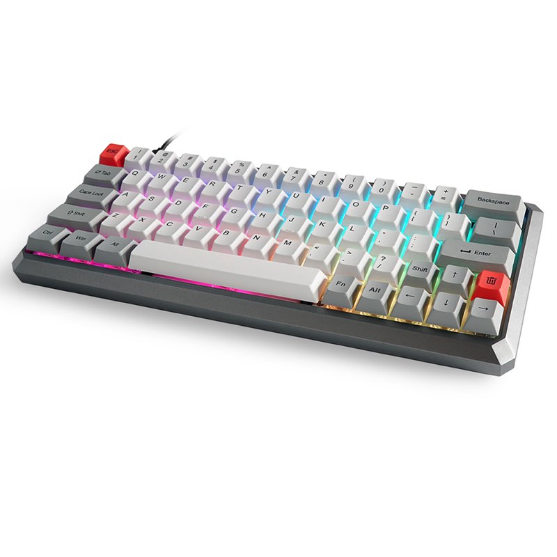 Skyloong premium 60% hotswap 61/64/68 keys mechanical keyboard CNC kit PC kit wooden kit for DIY keyboard