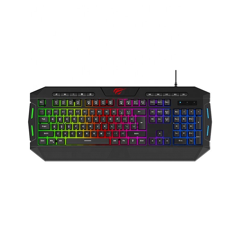 KB501CM Wired Keyboard And Mouse Combo 4 In 1 Gaming Combo Set Gamer Headphone Headset Teclado Keyboard Mouse Combos WIth Mouse