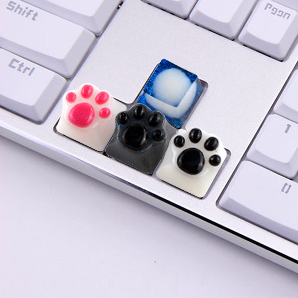 Early Riser Keycap mold DIY resin mechanical keyboard cap key puller hand support personality cat claw silicone mold drip glue