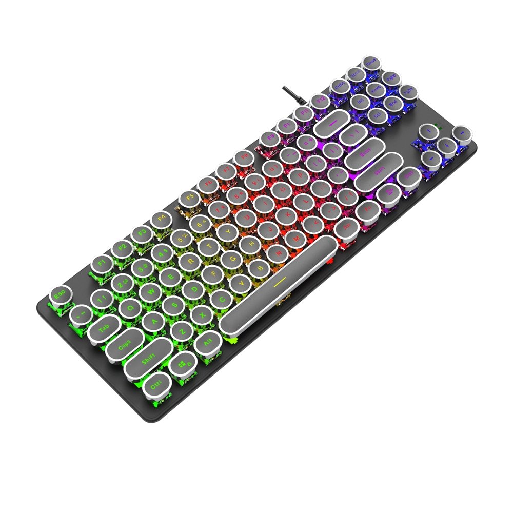 Plastic black outemu switch diy aula mechanical keyboard with CE certificate