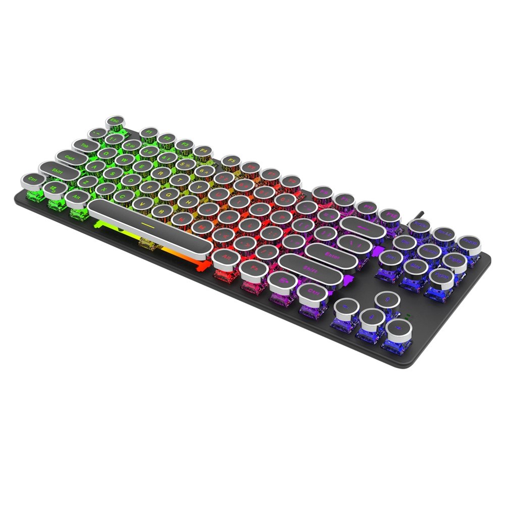 Plastic black outemu switch diy aula mechanical keyboard with CE certificate