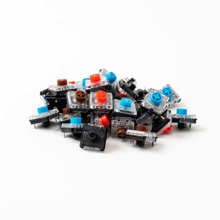 Kailh 1353 Low Profile Keystem DIY MX Switch Tactile Click Liner 5PIN Choc Switch V2 Keyboard Switch