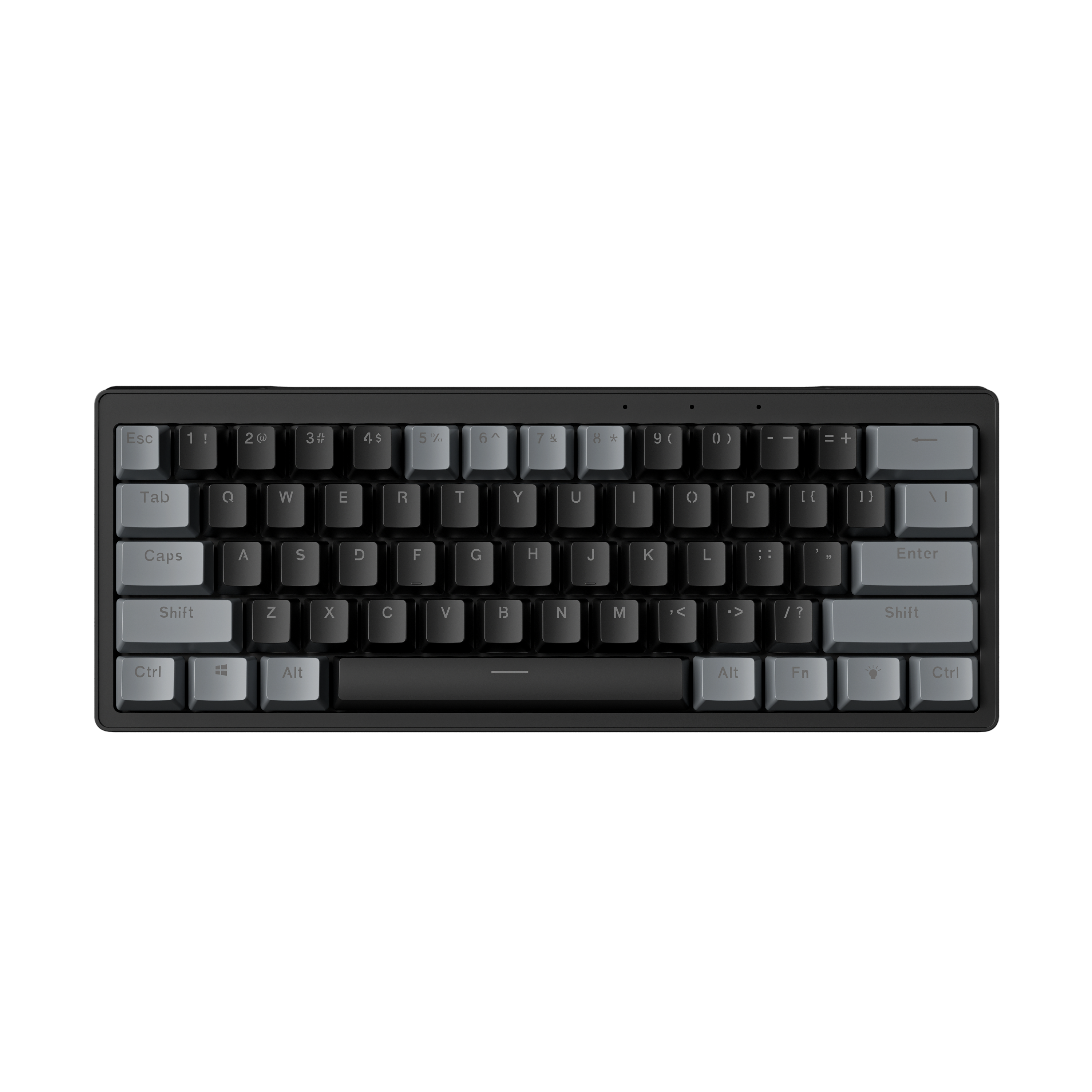 Mini USB Wired Custom 61 Keys RGB LED Backlit teclado 60% Gaming Mechanical Keyboard spanish Mute Switch Gamer for Mac tablet pc