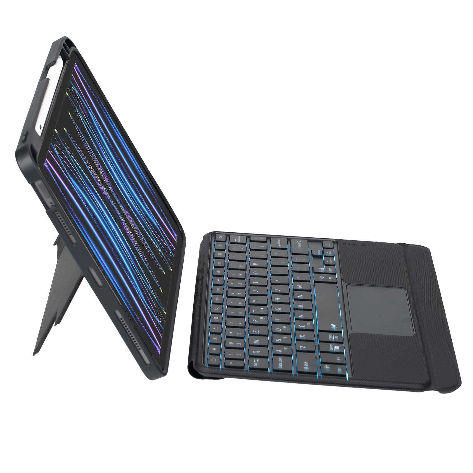 78 Keys Magic Wireless Keyboard 2 Case For Ipad 10.9/11/12.9 Inch Tablet Case With Keyboard
