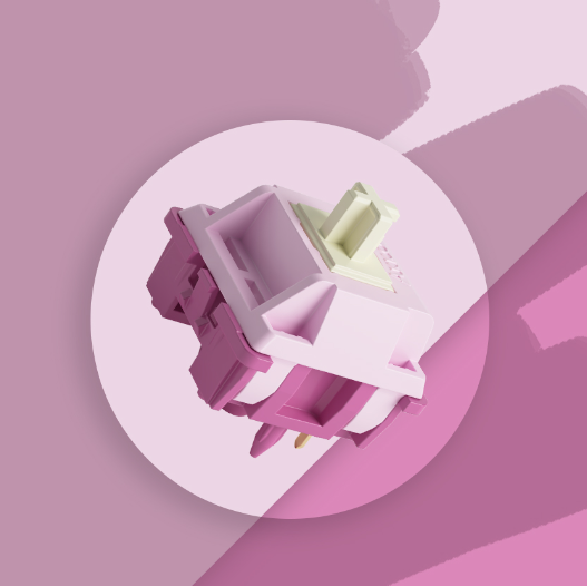 Akko V3 Creamy Purple Pro Switch 5-pin Fits Keycaps With Standard MX Structure Tactile Keyboard Switch