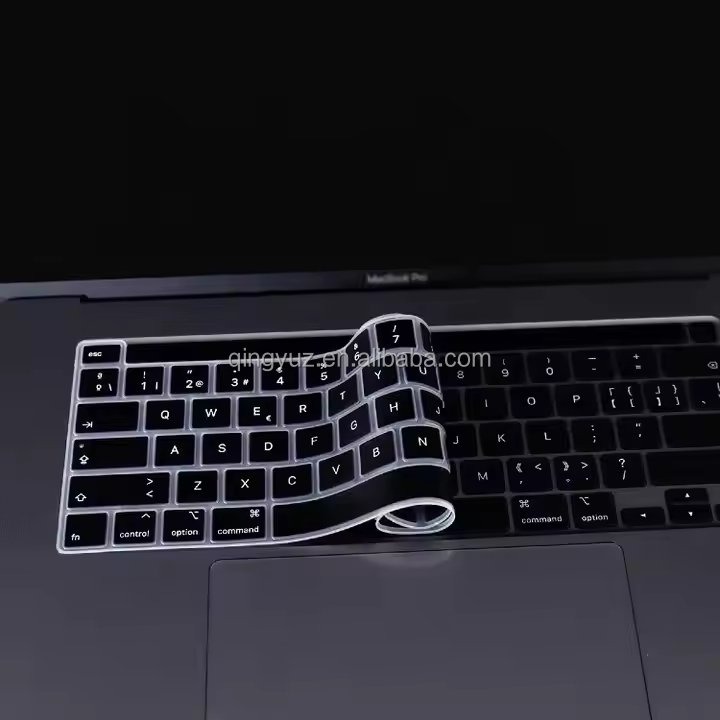 Silicone Spanish Keyboard Guard Skin Colorful Keyboard Cover Protector for macbook Air A2179 / A2337 laptop