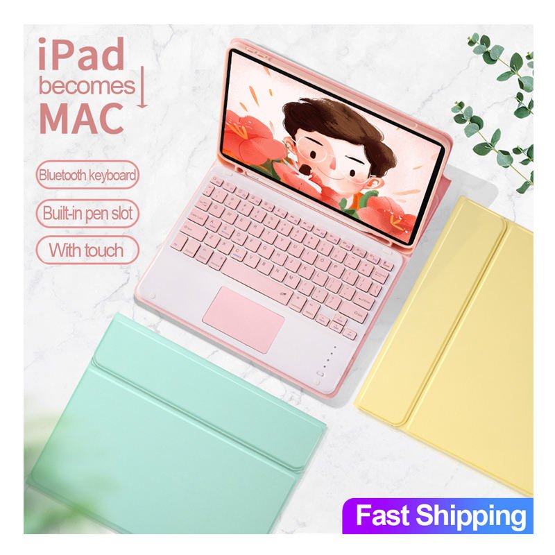 Wireless Keyboard Case For iPad Air 4/5 Cover 10.9 Inch Keyboard iPad holder Case ipad case with keyboard