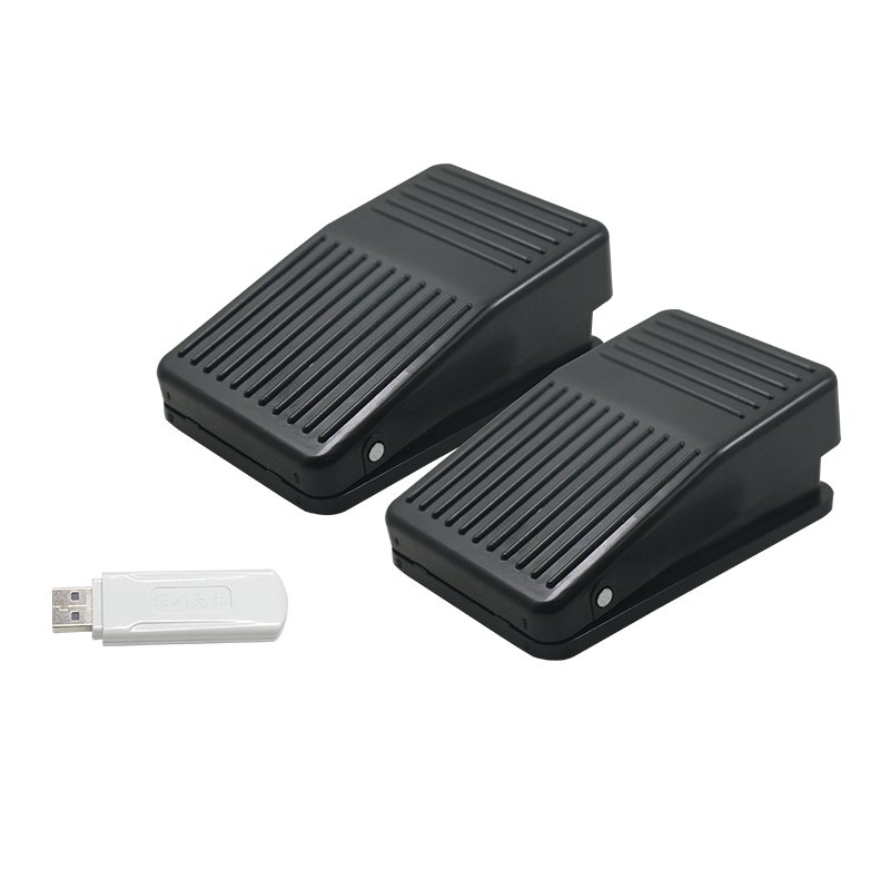 Wireless Foot Switch USB Pedal Switch Programmable Key Foot Switch For Game Multimedia Industrial Medical