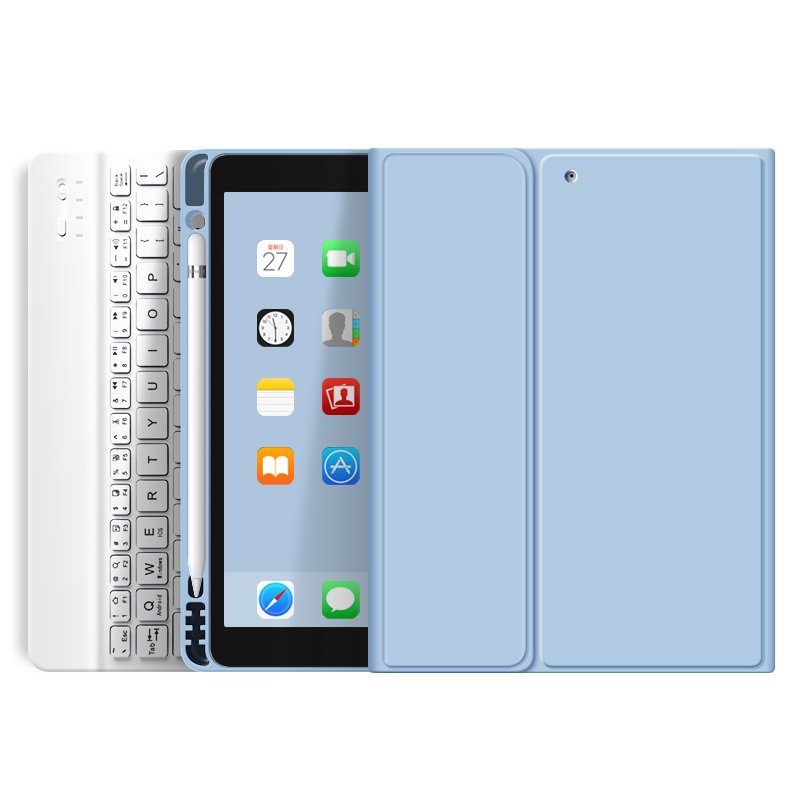 Keyboard case for iPad 10.2 /10.5/11/12.9 inch with PU Leather for iPad 7th/8th generation keyboard case