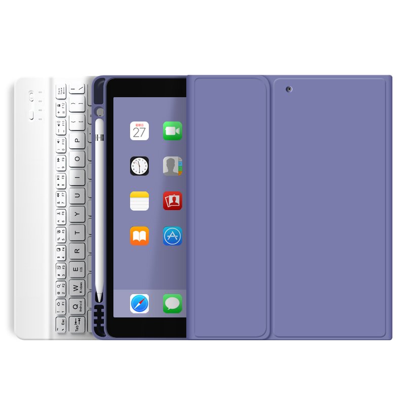 Keyboard case for iPad 10.2 /10.5/11/12.9 inch with PU Leather for iPad 7th/8th generation keyboard case