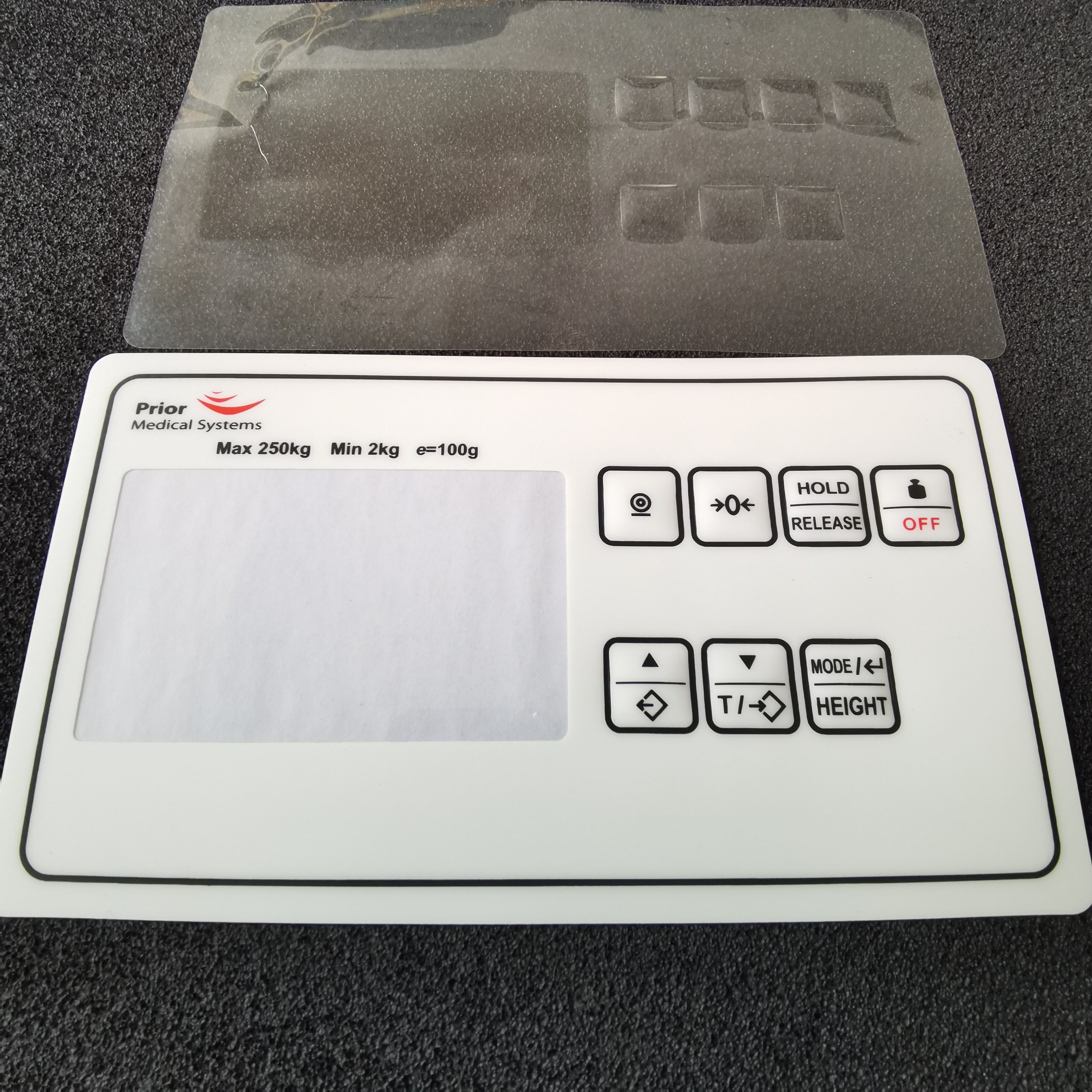 High Quality Material Polycarbonate PC Overlay Medical Devices Machine Cover Keyboard Sticker