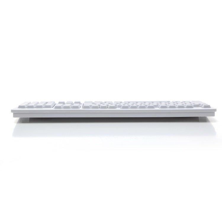 Former Cattle K86 Wholesale 2.4G Wireless Black White Office Keyboard