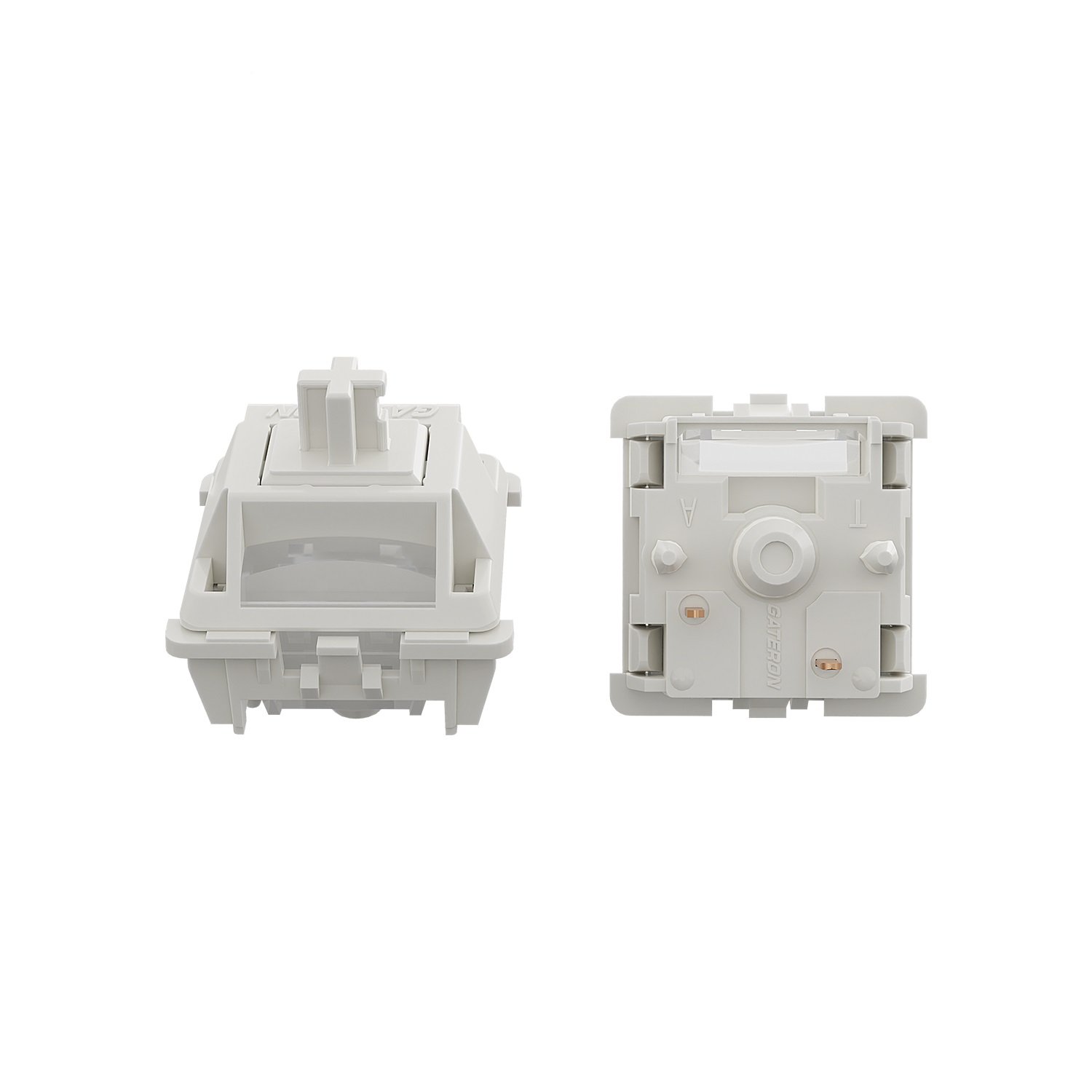 GATERON Smoothie Switch Full POM Material Pre-lubed 40gf 5-Pin SMD RGB gaming DIY customized mechanical keyboard switch