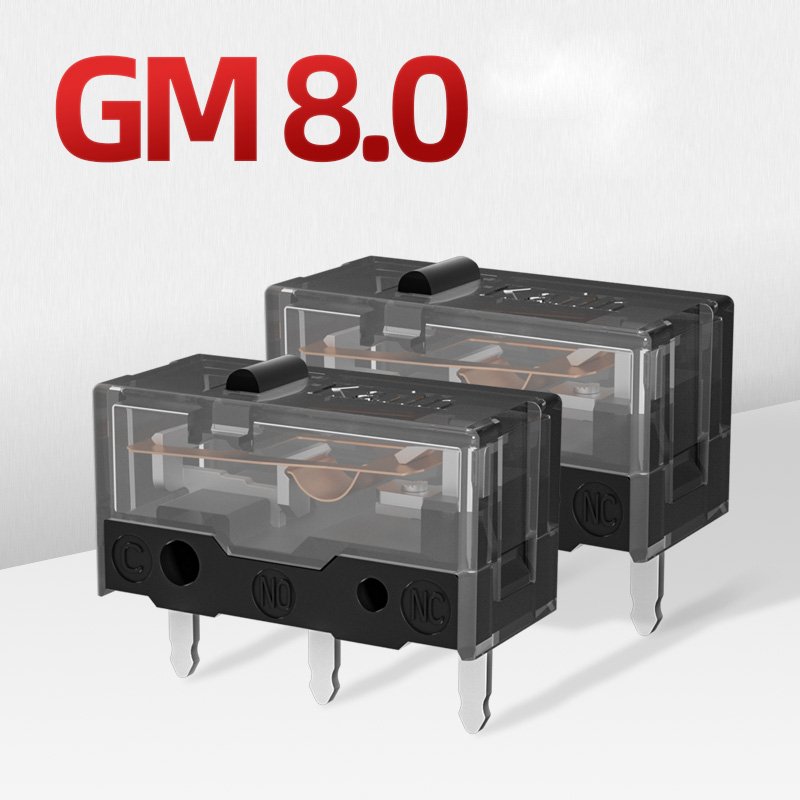 Kailh Basic Mouse Game Esports Button Switch Micro Switch GM8.0 For Keyboard 80 Million Times