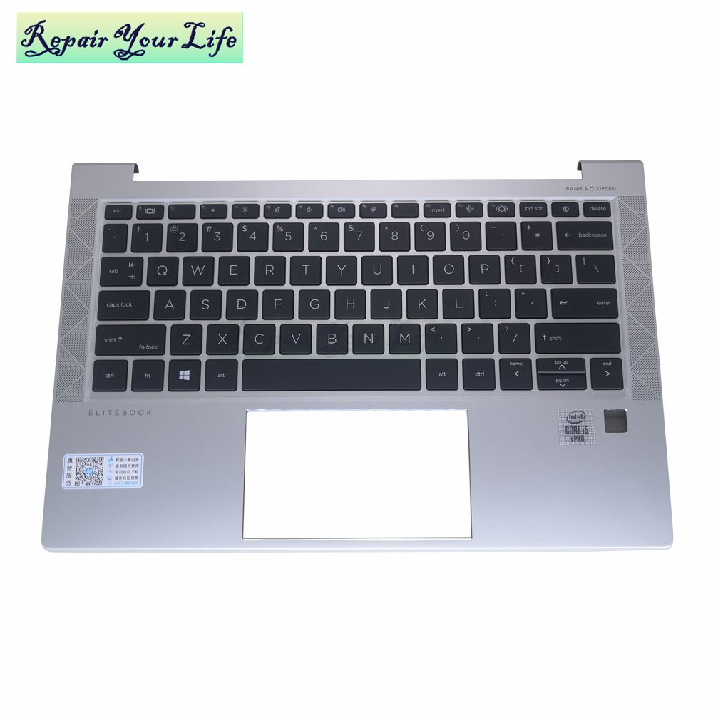 English For HP EliteBook 830 G7 830 G8 835 G7 835 G8 Palmrest C cover shell with US Keyboard Backlight M21674-B31 6037B0161701