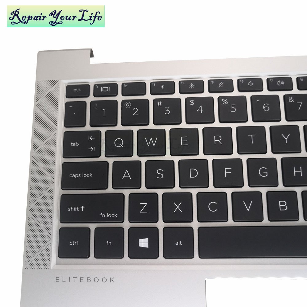 English For HP EliteBook 830 G7 830 G8 835 G7 835 G8 Palmrest C cover shell with US Keyboard Backlight M21674-B31 6037B0161701