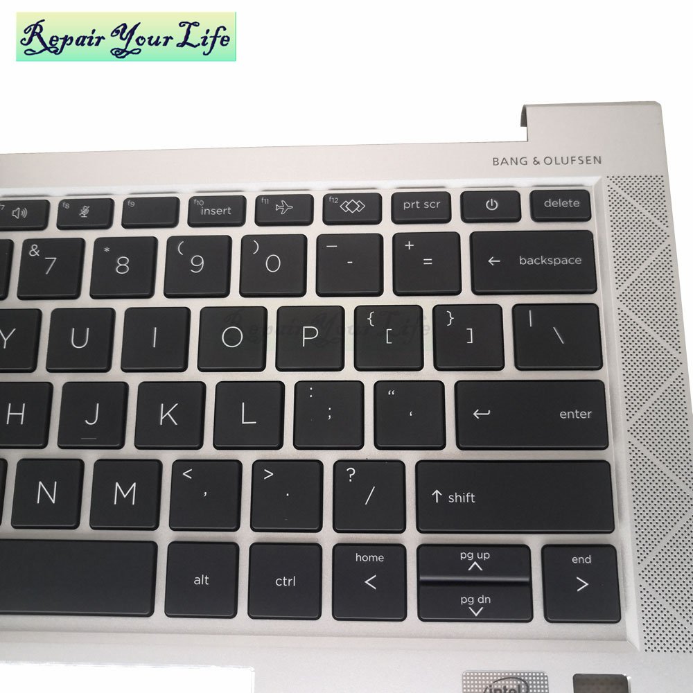 English For HP EliteBook 830 G7 830 G8 835 G7 835 G8 Palmrest C cover shell with US Keyboard Backlight M21674-B31 6037B0161701