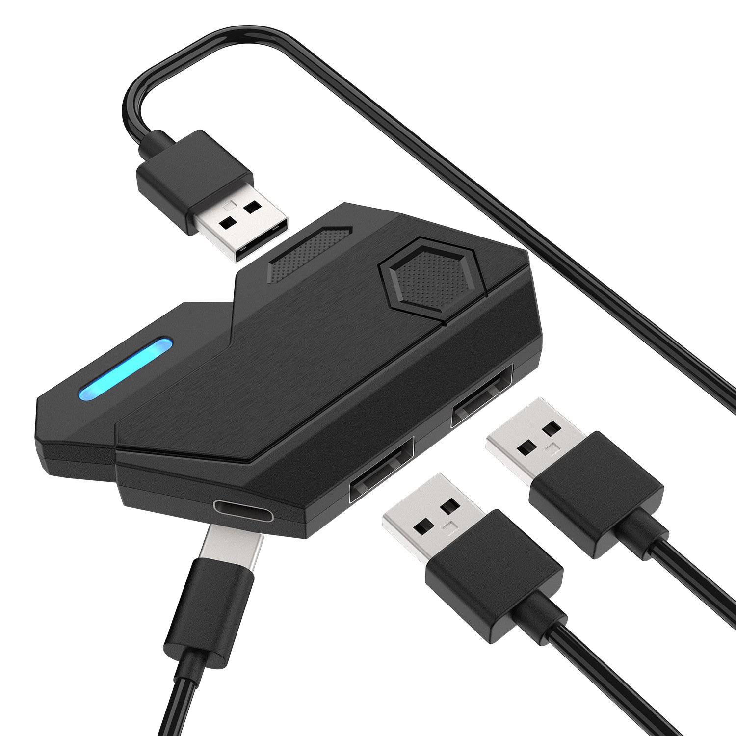 ZIYOULANG FX10 Keyboard Mouse Converter Adapter For Nintendo Switch/Xbox One/Ps4/Ps3 Portable Usb Gaming Accessories