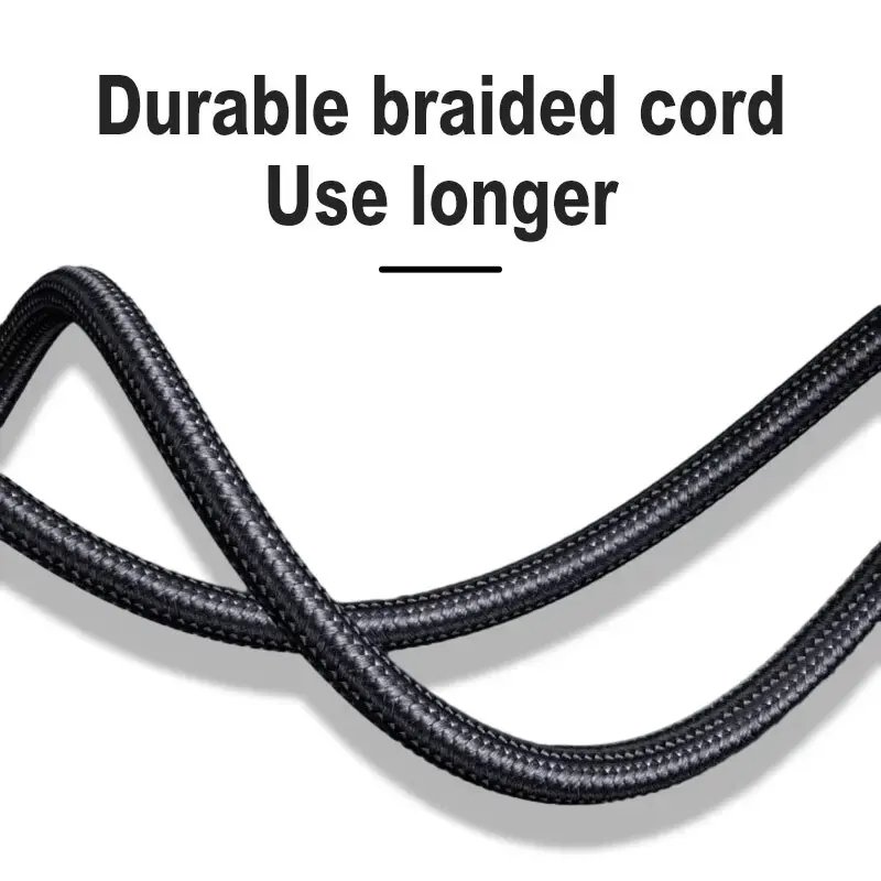 Usb Extension Cable Stable Transmission Anti Break And Anti Tangle Nylon Cover Extended Usage Time Metal Pressure Resistant