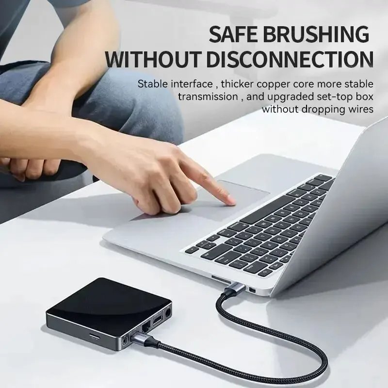 Usb Extension Cable Stable Transmission Anti Break And Anti Tangle Nylon Cover Extended Usage Time Metal Pressure Resistant