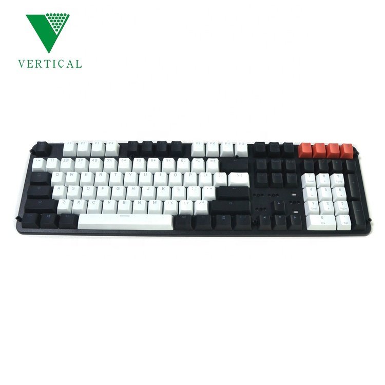 China OEM/ODM quality keyboard key cap injection mold, computer keyboard plastic parts mold plastic key cover mold manufacturers