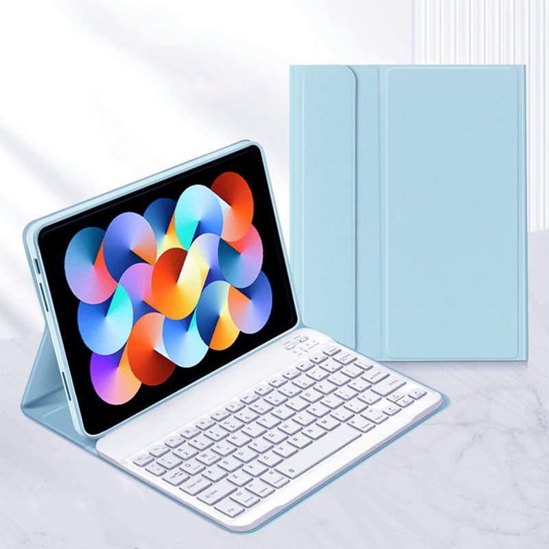 2023 Magnetic Wireless Keyboard Case for Xiaomi Redmi Pad SE 11 Inch PU Leather Tablet Stand Cover Funda with Keyboards cover
