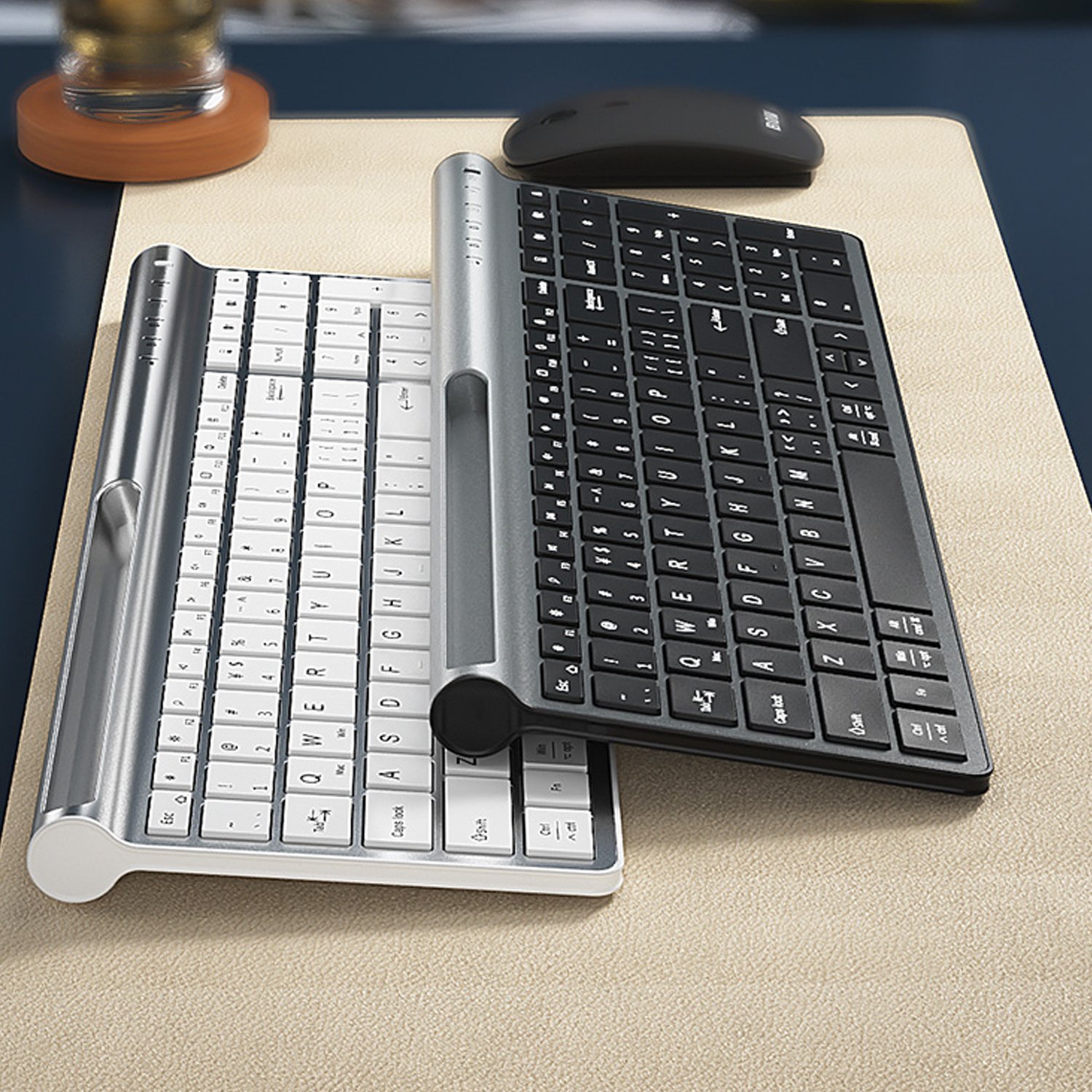 Guangdong Custom Office 2.4G Plug And Play Silent Multi Device Keyboard and Mouse Wireless Combo For Computer Tablet Phone