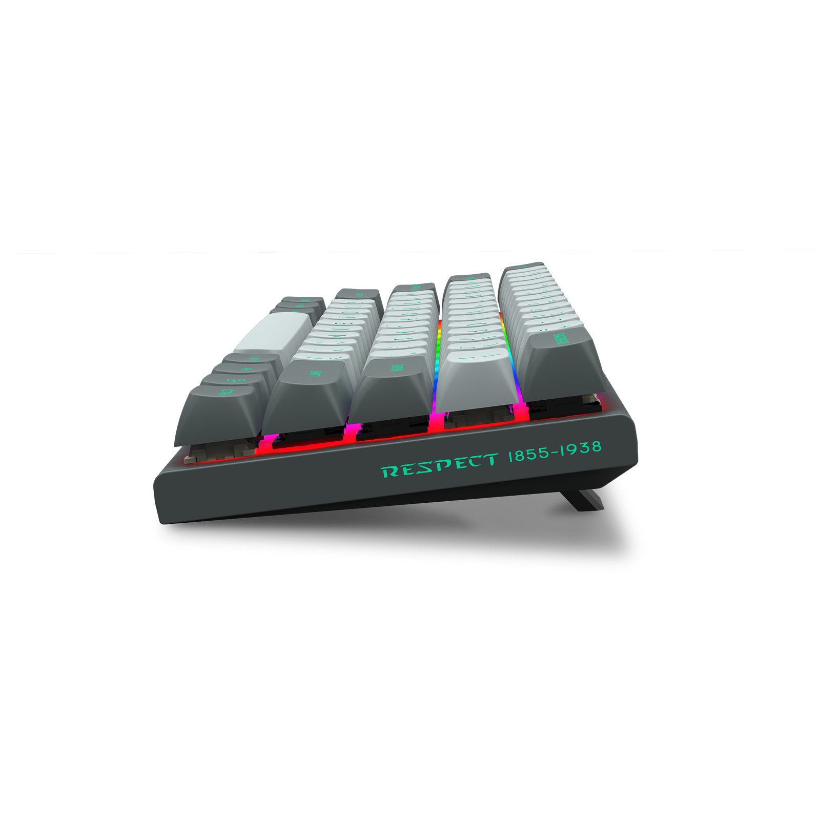 Factory direct sale 60% Key RGB Wired USB Keyboard Linear adjustable Magnetic Axis Switch EYOOSO Gaming Mechanical Keyboard
