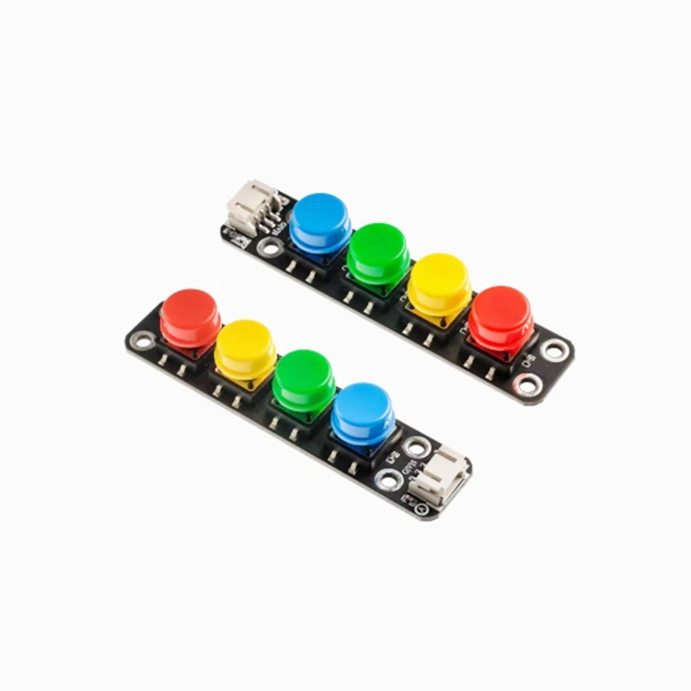 Four Independent Keyboard Module With 4 Keys Touch Switch IO External Expansion Button Arduino Programming PH2.0 Interface