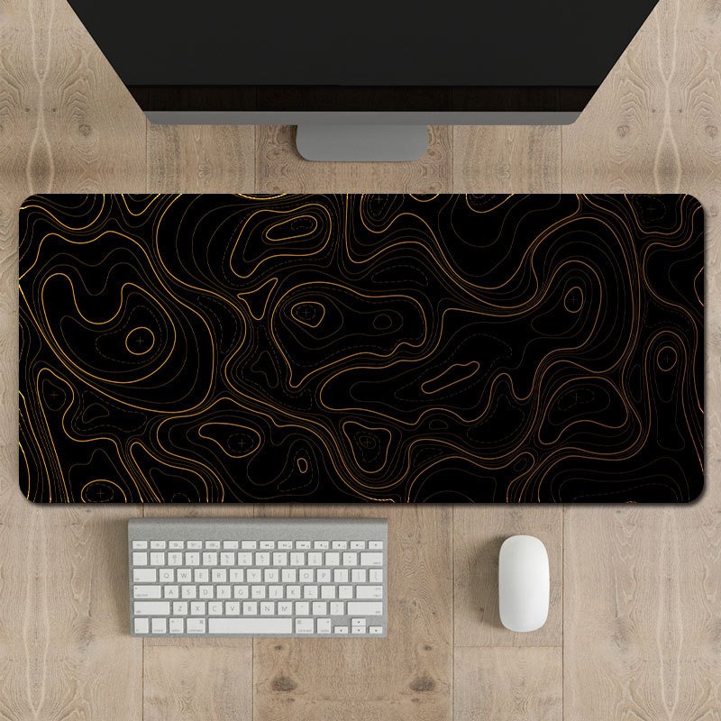 Black Mouses Pads Gaming MousePad Large Mouse pad Gamer Mice Carpet PC Desk Mat keyboard Computer Mouse Pad