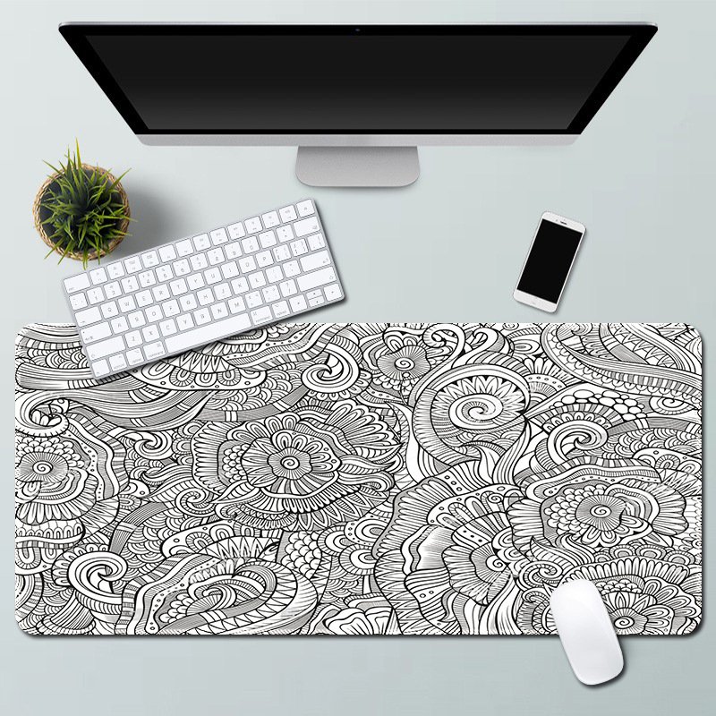 Black Mouses Pads Gaming MousePad Large Mouse pad Gamer Mice Carpet PC Desk Mat keyboard Computer Mouse Pad