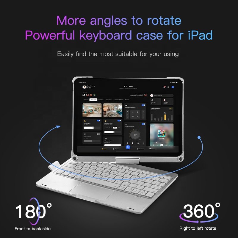 iFacemall Factory OEM wholesale keyboard tablet cover for iPad Pro 11 inch 3rd generation case