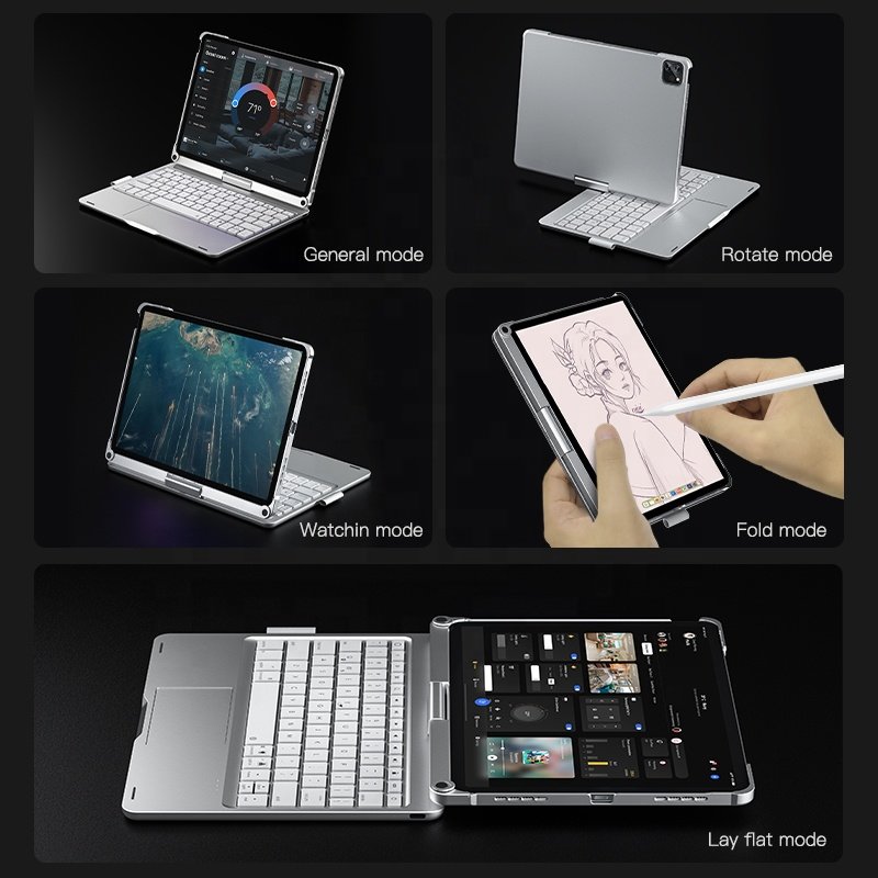 iFacemall Factory OEM wholesale keyboard tablet cover for iPad Pro 11 inch 3rd generation case