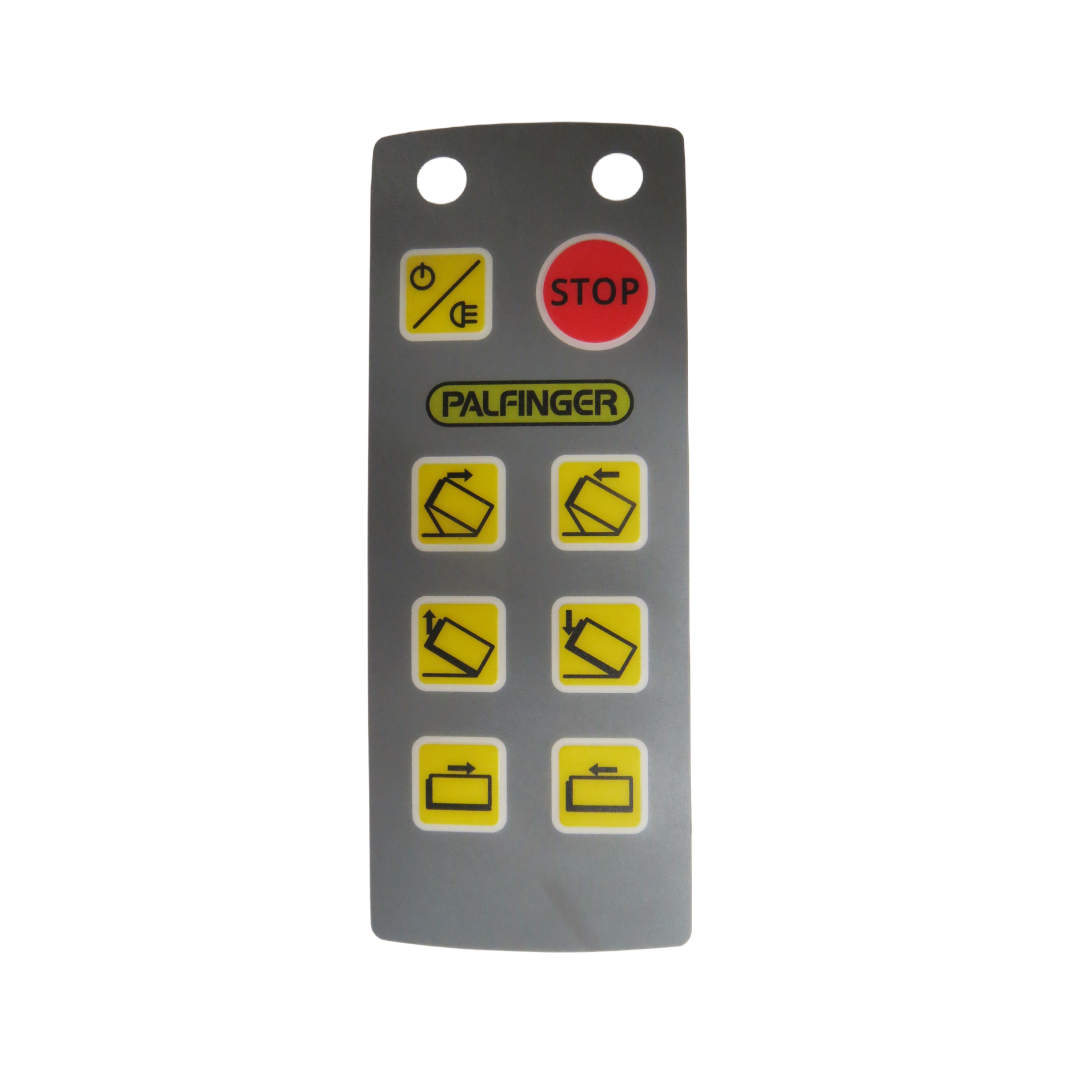 Waterproof Flexible Film Keypad Membrane Switch Medical Control Keyboard