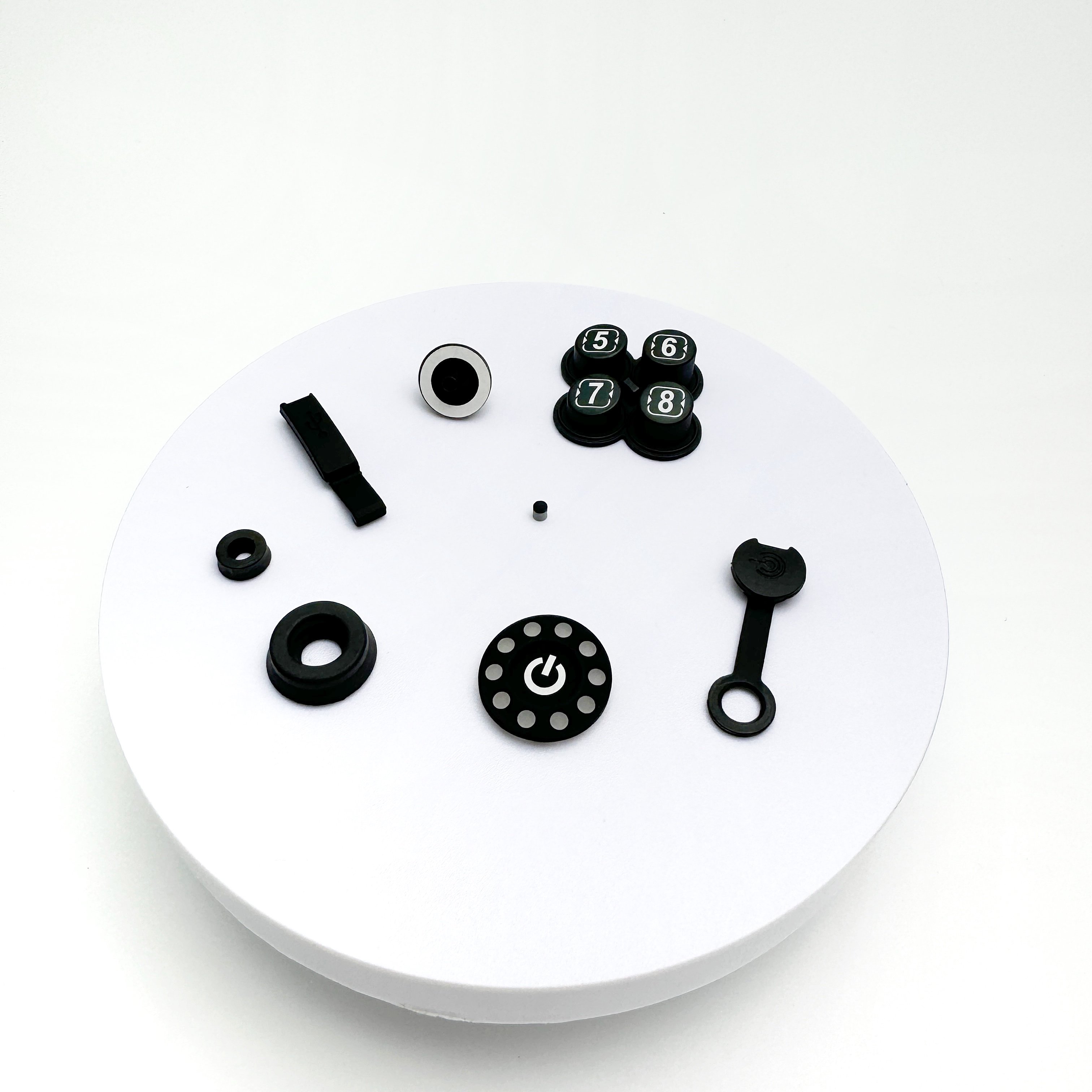 OEM ODM.We specialize in custom moulds, silicone buttons keypads keyboards and sealing rings based on provided drawings