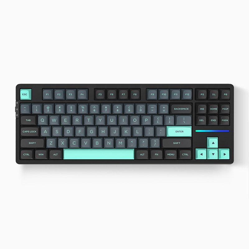 VGN V87 Three Mode BT Wireless Wired Hot Plug Gasket RGB TKL Mechanical Keyboard Gaming Keyboard