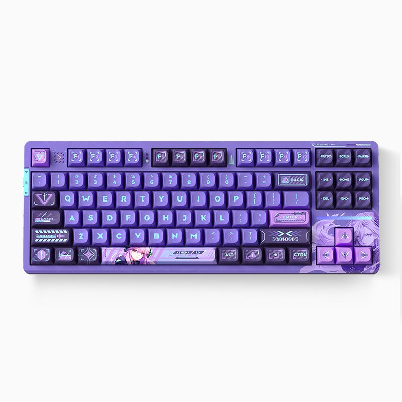 VGN V87 Three Mode BT Wireless Wired Hot Plug Gasket RGB TKL Mechanical Keyboard Gaming Keyboard