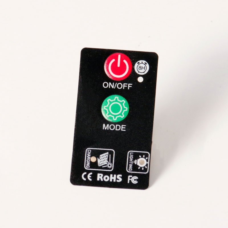 New PVC Film Touch Keypad Panel Touch Button Membrane Switch Control Stickers