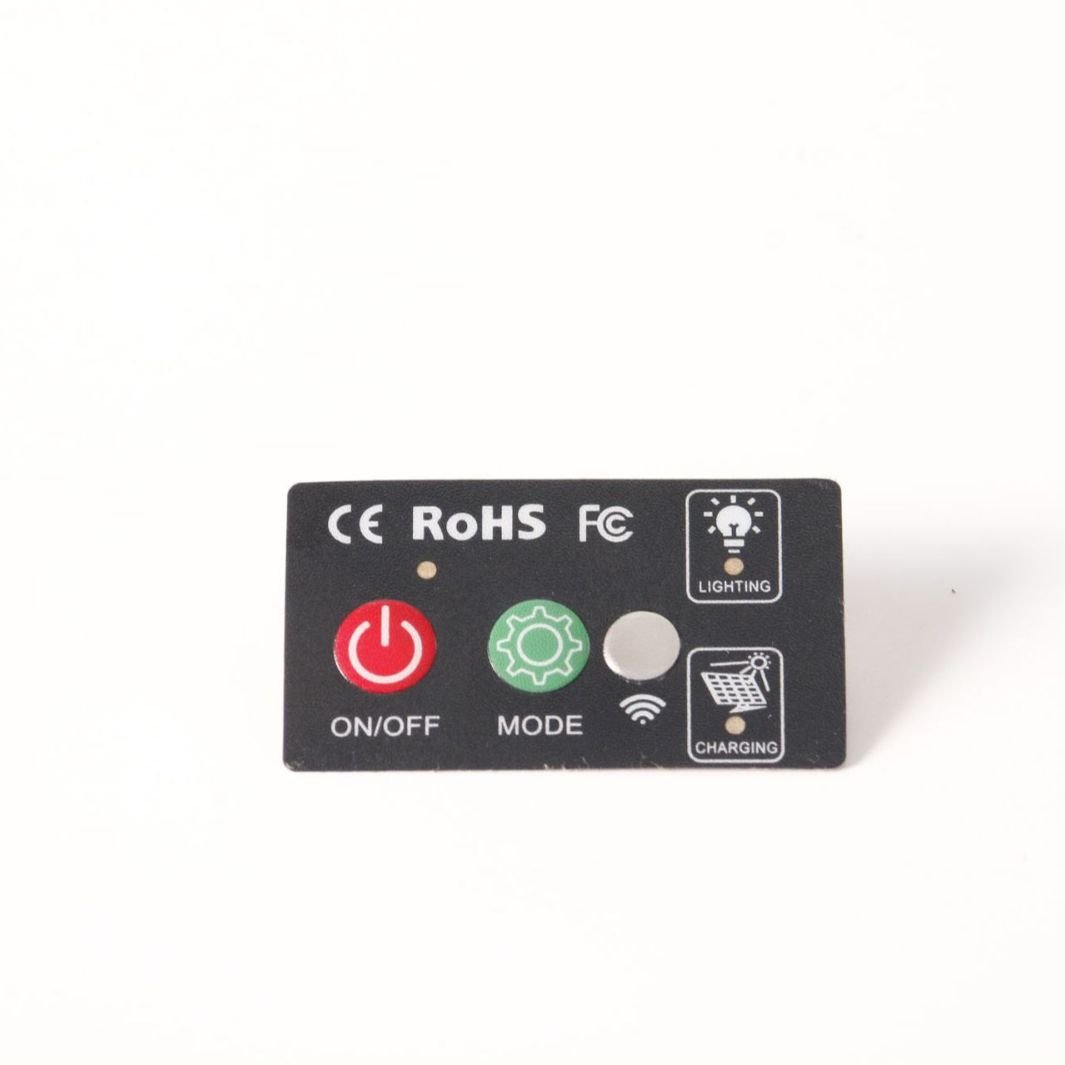 New PVC Film Touch Keypad Panel Touch Button Membrane Switch Control Stickers