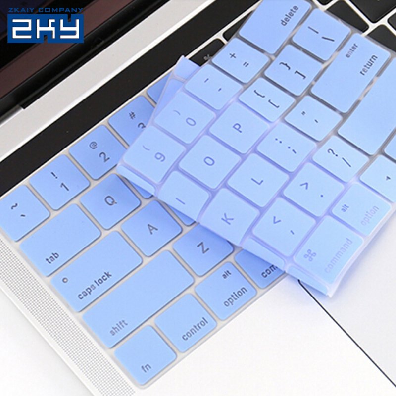 High Quality Silicone Keyboard Protector Cover Skin for Newest Macbook Pro with Touch Bar