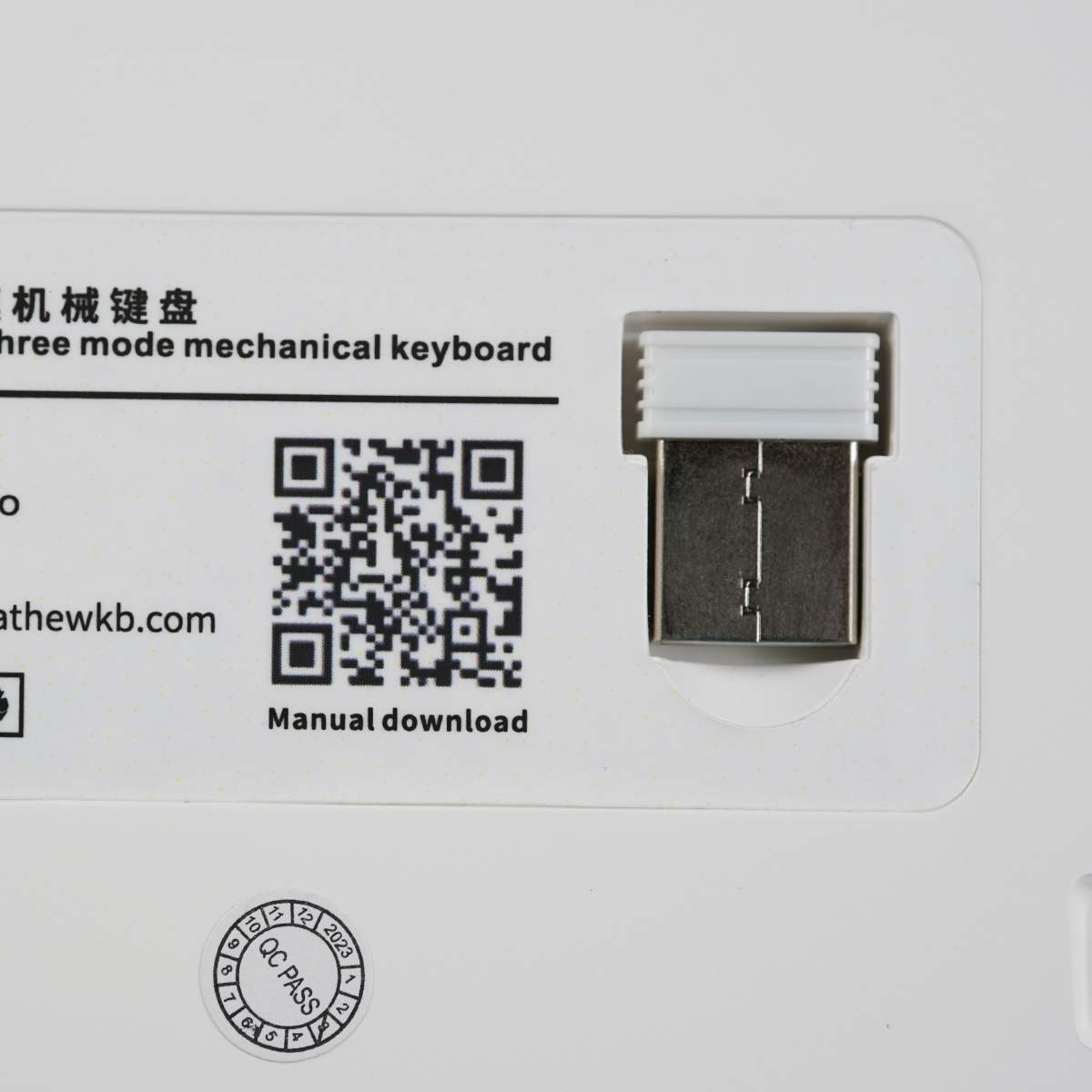 MATHEW TECH MK67 Pro Mechanical Keyboard 67 keys RGB Gaming Keyboard PBT Keycap Wireless DIY Hot Swap Keyboard Cute Design