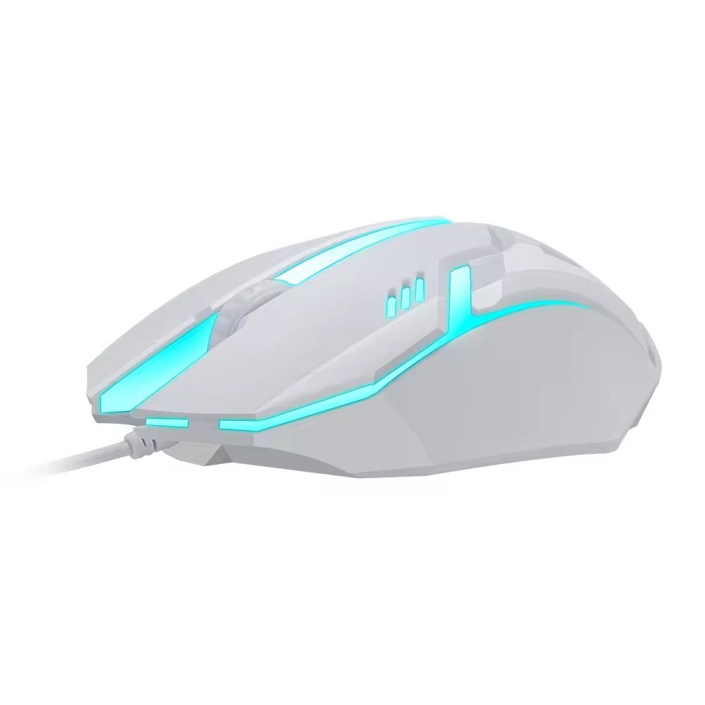 LIVOLF TF230 wired usb keyboard mouse set game character luminous key mouse Spanish wholesale