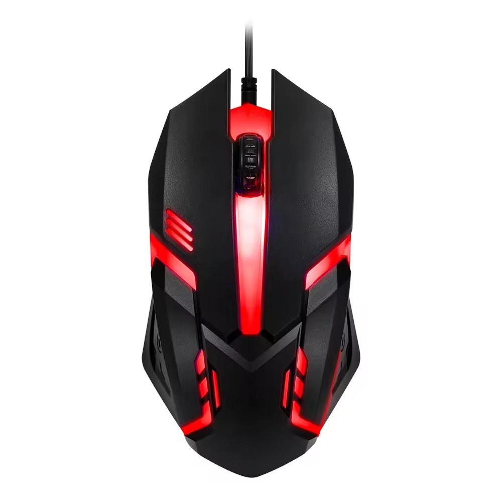 LIVOLF TF230 wired usb keyboard mouse set game character luminous key mouse Spanish wholesale