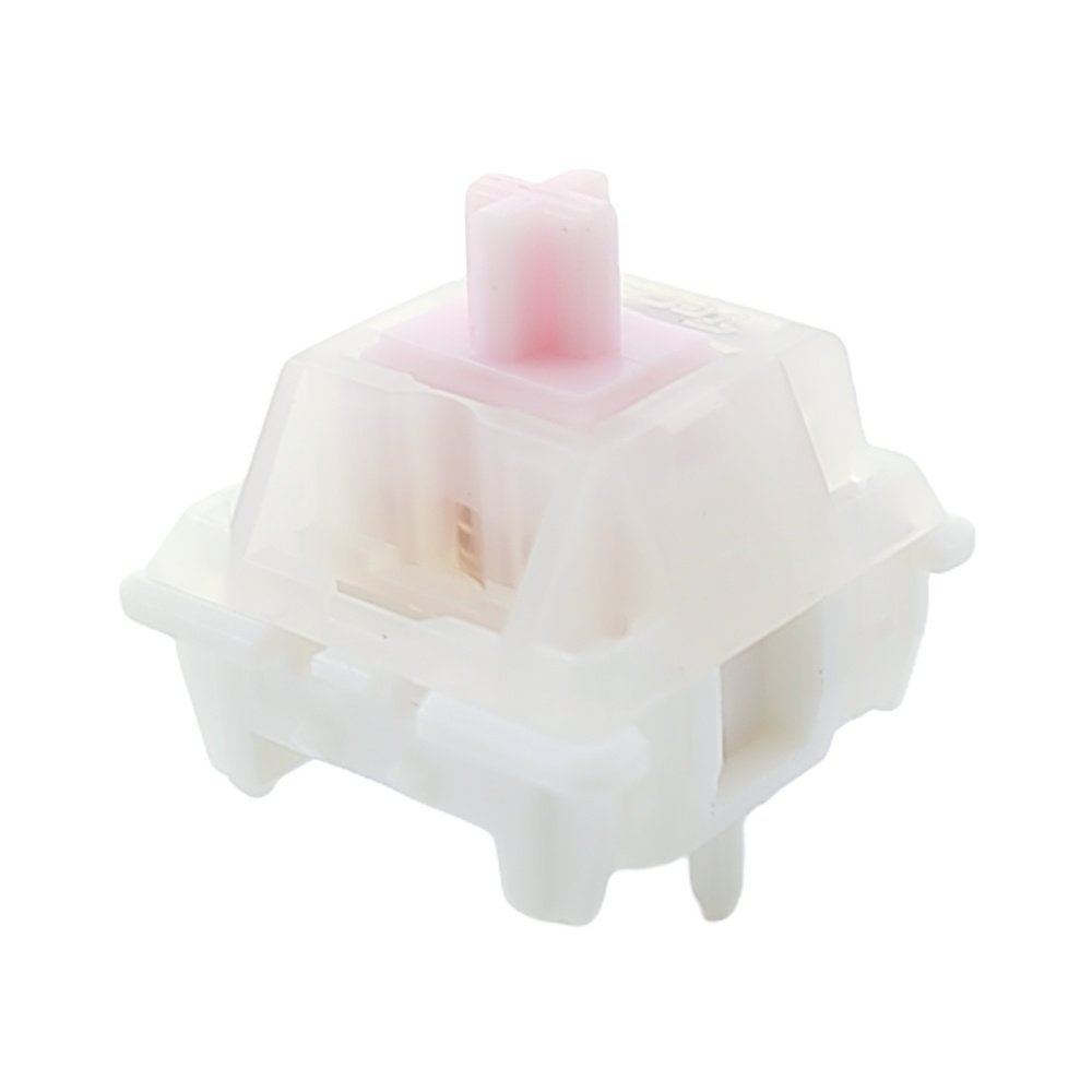 Tecsee Free samples Linear UPE Stem Nylon Housing Switches 63.5g Gold Spring Lubed Linear Custom Mechanical Keyboard Switches