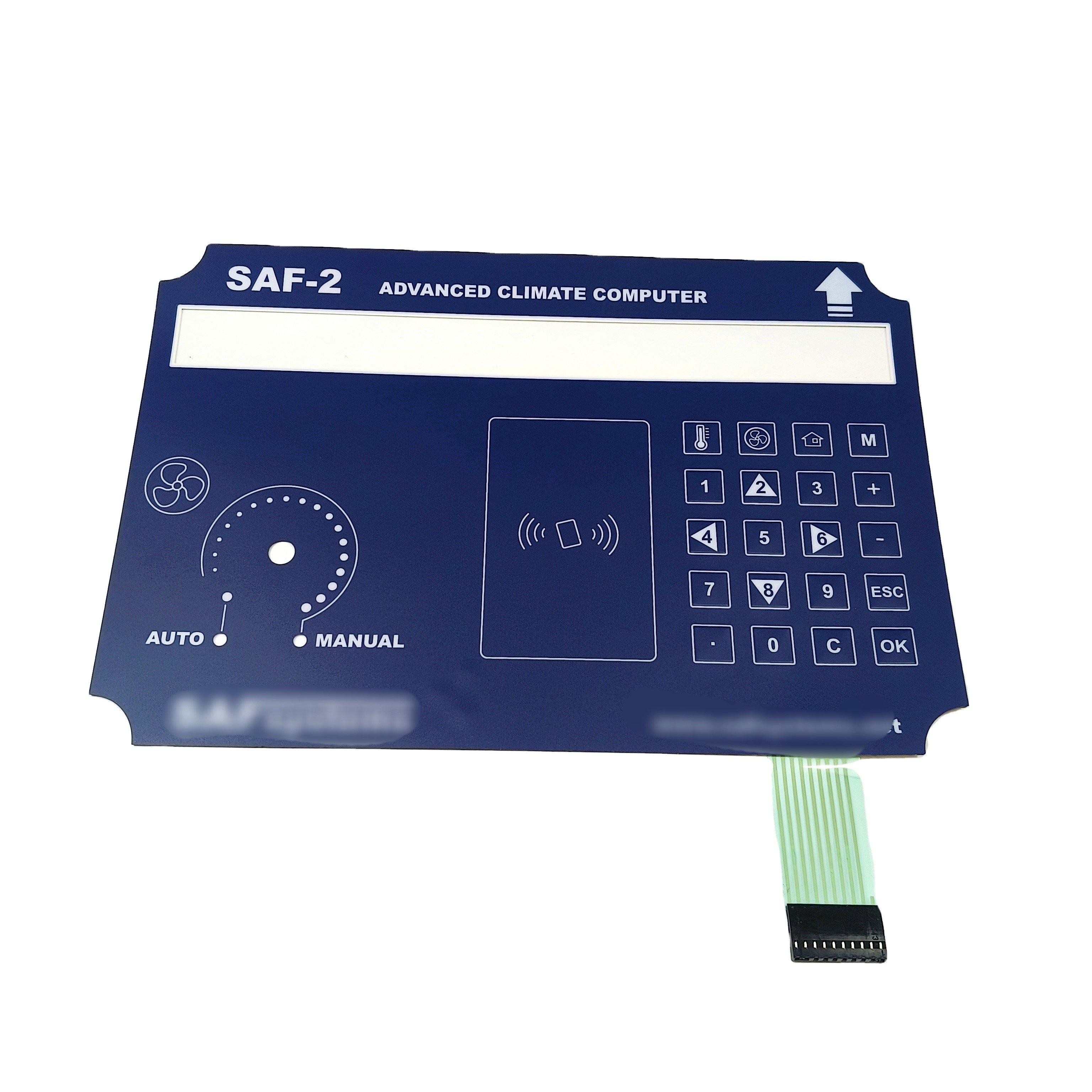 Factory Customize Manufacturer Embossed Button Membrane Switch Keypad Panel Keyboard Adhesive for Remote Controller Application