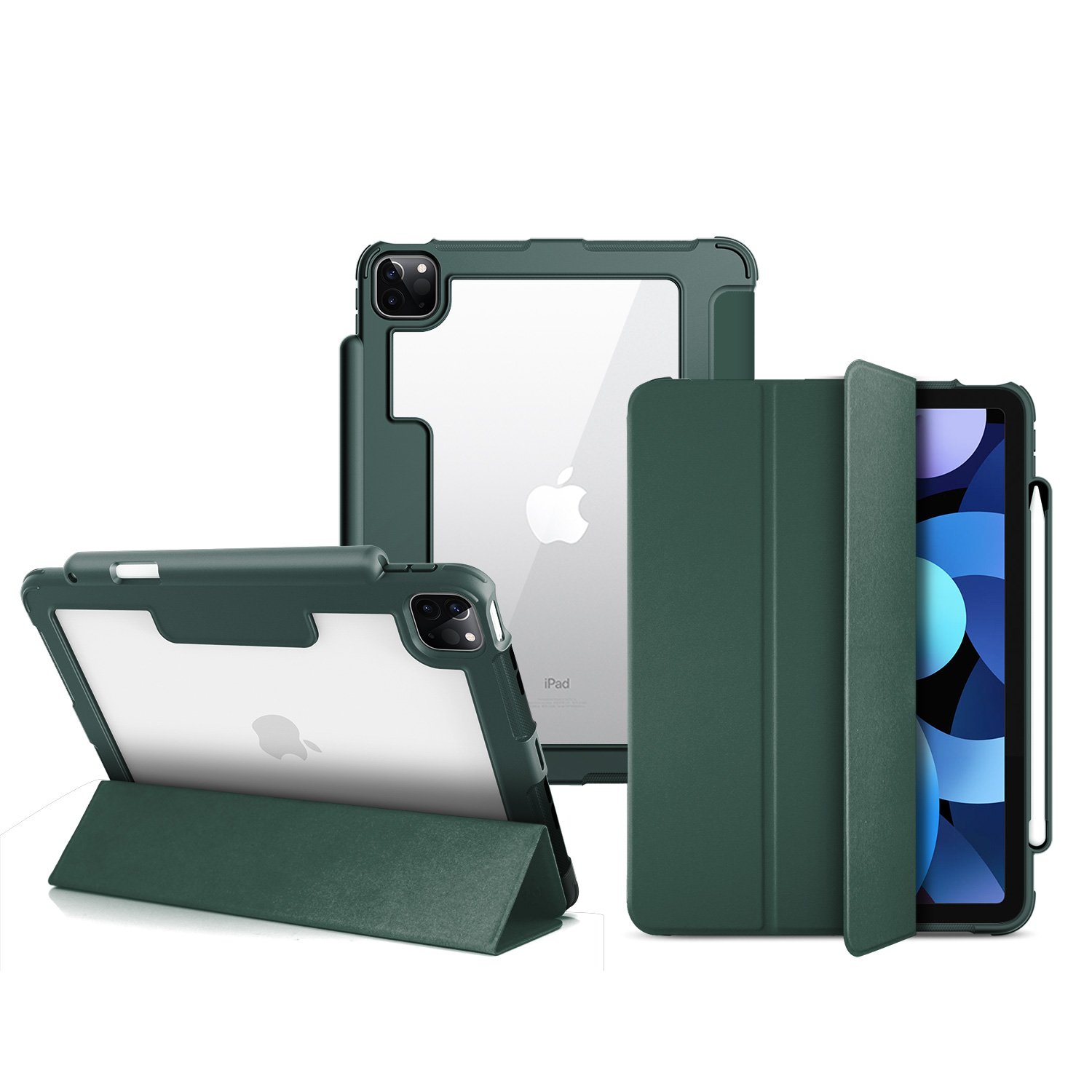 Arteck Ultra Thin Mini BT Keyboard Folio Case Cover With Built in Stand Groove for Apple ipad mini 3 / 2 / 1 /