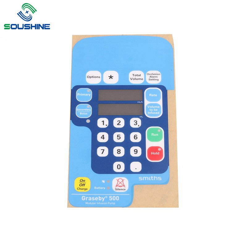UV Insulation Ink Membrane Keyboard Switch Panel for Telecommunication Equipment