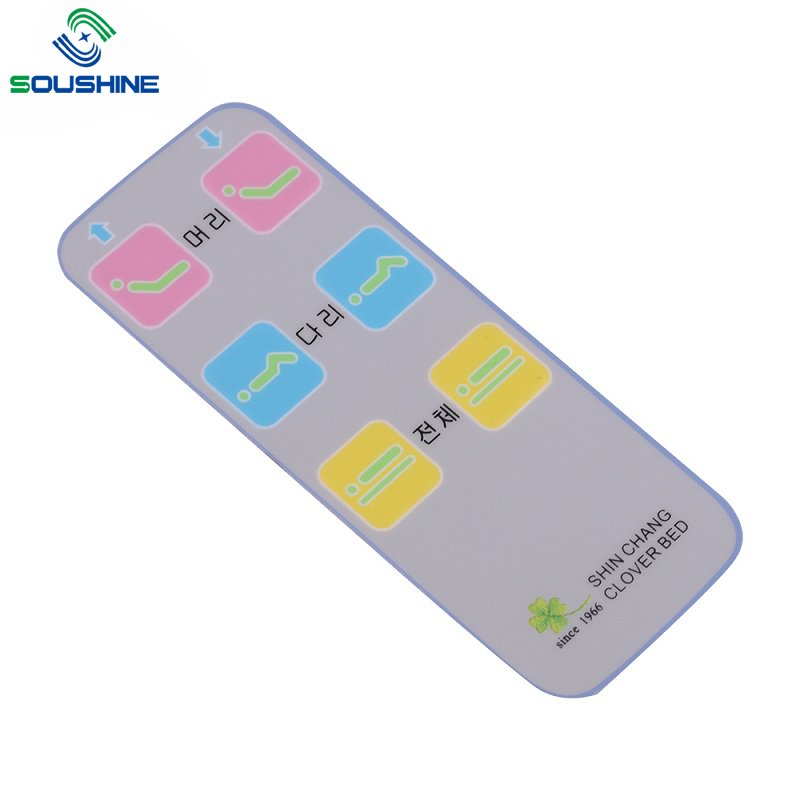 UV Insulation Ink Membrane Keyboard Switch Panel for Telecommunication Equipment