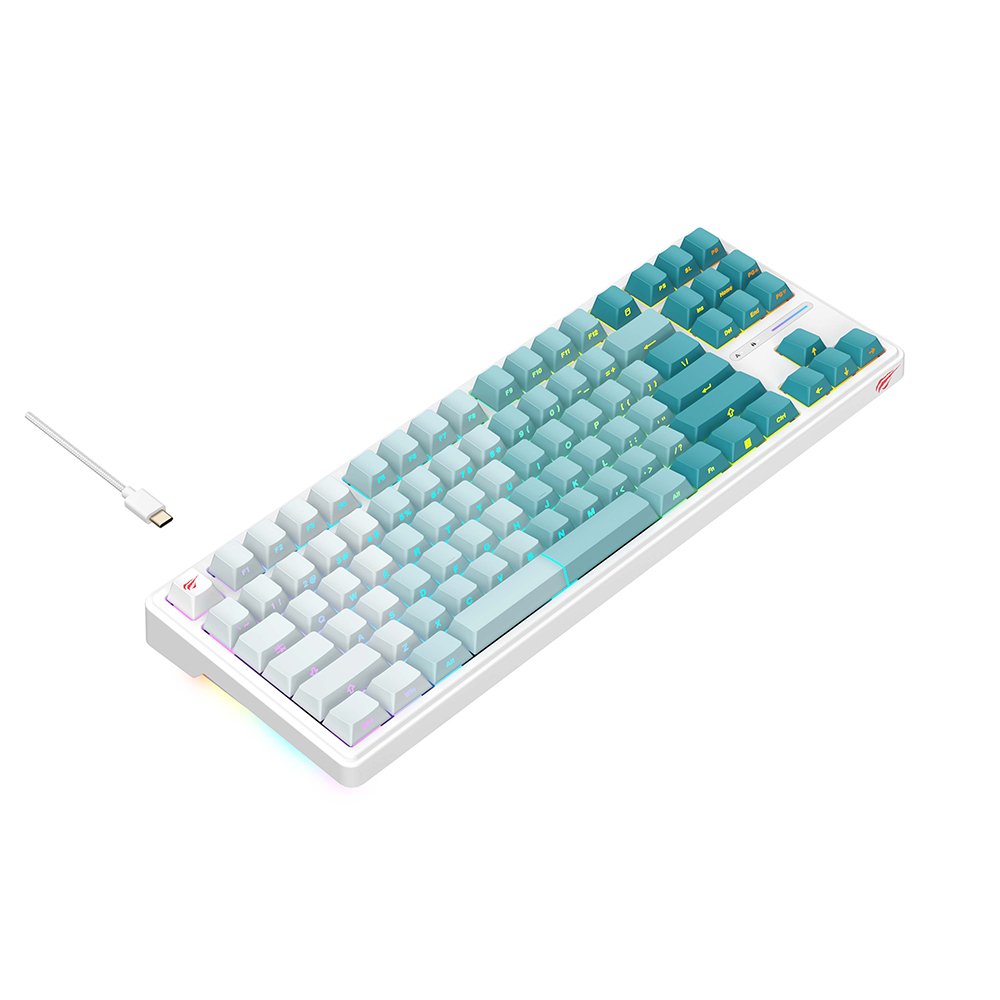 Havit KB901L 88 Keys Rainbow LED Backlit Computer USB Wired Gaming Keyboard Backlit Mechanical Gaming Keyboard for PC